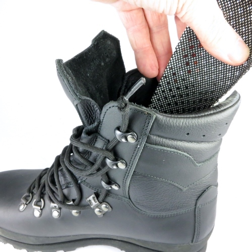 UK MOD Issued Boot Fitting Advice